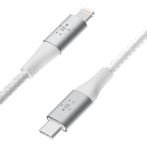 Belkin BoostCharge USB-C to Lightning Braided Cable 2M, White IM4940756