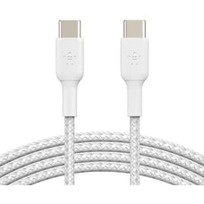 Belkin BoostCharge USB-C to USB-C Braided Cable 1M White IM4884073