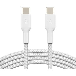 Belkin BoostCharge USB-C to USB-C Braided Cable 1M White IM4884073