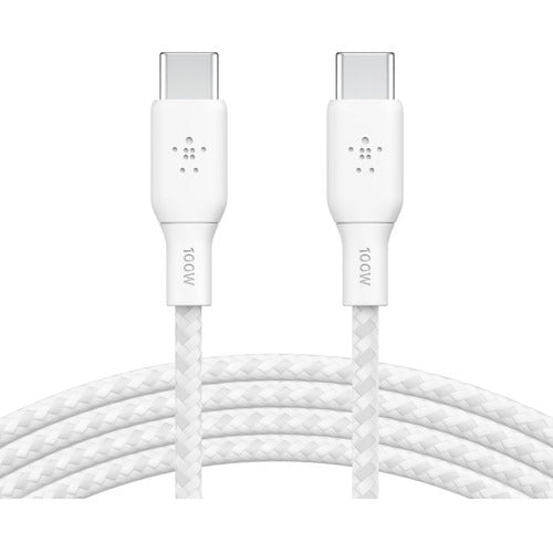 Belkin BoostCharge USB-C to USB-C Cable 100W 2M, White IM5565567