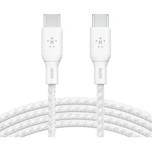 Belkin BoostCharge USB-C to USB-C Cable 100W 2M, White IM5565567