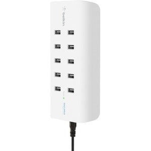 Belkin RockStar 10-Port USB Charging Station, 120W, 5V DC, 2.40A Output IM4181412