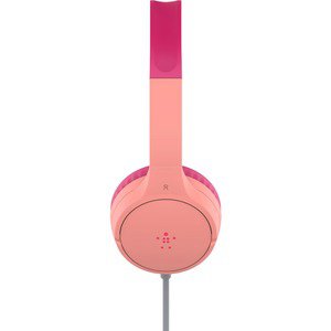 Belkin SoundForm Mini Wired On-Ear Headphones For Kids, Pink IM5594863