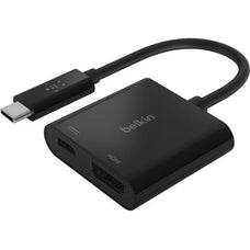 Belkin USB-C to HDMI + Charge Adapter, 1x USB-C Male, 1x HDMI, 1x USB-C IM4945820