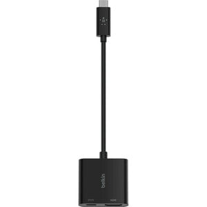 Belkin USB-C to HDMI + Charge Adapter, 1x USB-C Male, 1x HDMI, 1x USB-C IM4945820