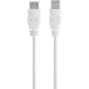 Belkin USB Extension Data Transfer Cable - 1.80 m USB Data Transfer Cable - First End: USB 2.0 Type A - Second End: USB Type A - Extension Cable IM3439124