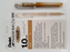 Pentel Hybrid Gel Grip Dx Gell Roller Pen Stick K230 1.0mm Gold - Pack of 12