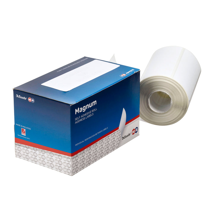 Quikstik Label Dispenser Magnum Roll 103mm x 36mm White 500 Labels