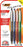 Bic Atlantis Ballpoint Pen Medium Tip Assorted Colours x 4's pack BI9962461