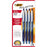 Bic Atlantis Ballpoint Pen Medium Tip Blue x 4's pack BI954356