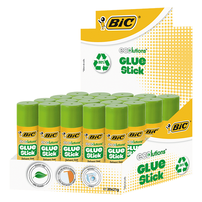 Bic Ecolutions Glue Stick 21g (Price for 1) BIGLUE21-DO