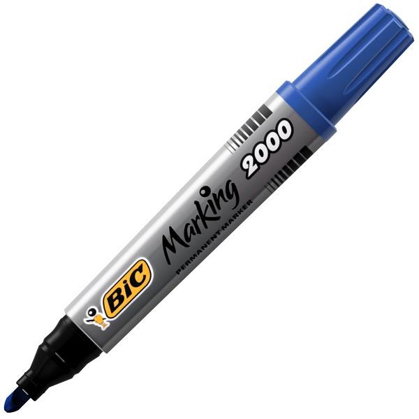 Bic Vivid ECOlutions Permanent Marker Fine Tip Blue BI996448