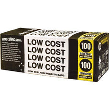 Big Black Sacks Low Cost Rubbish Bags 100's GL1018832