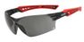 Bionix Red/Black Temple Titanium Smoke Lens 10 Pair RM860RS