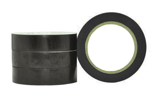 Black PVC Electrical Insulation Tape 18mm x 20mt x 180mu x 96 Rolls MPH13440