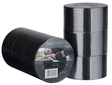 Black PVC Utility Duct Tape 48mm x 30mt x 150mu x 30 Rolls MPH13471