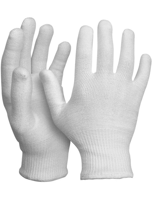 BLADE CORE Cut 5 White Food Gloves, Cut Resistant Gloves, 2 Pairs