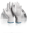 BLADE CORE Steel Cut 5/F White Food Gloves, Cut Resistant Gloves, 2 Pairs