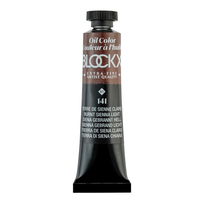 BLOCKX Oil Tube 20ml S1 141 Burnt Sienna Light FPC212141BXC