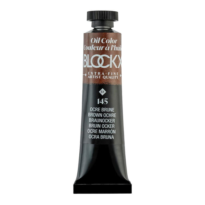 BLOCKX Oil Tube 20ml S1 145 Brown Ochre FPC212145BXC