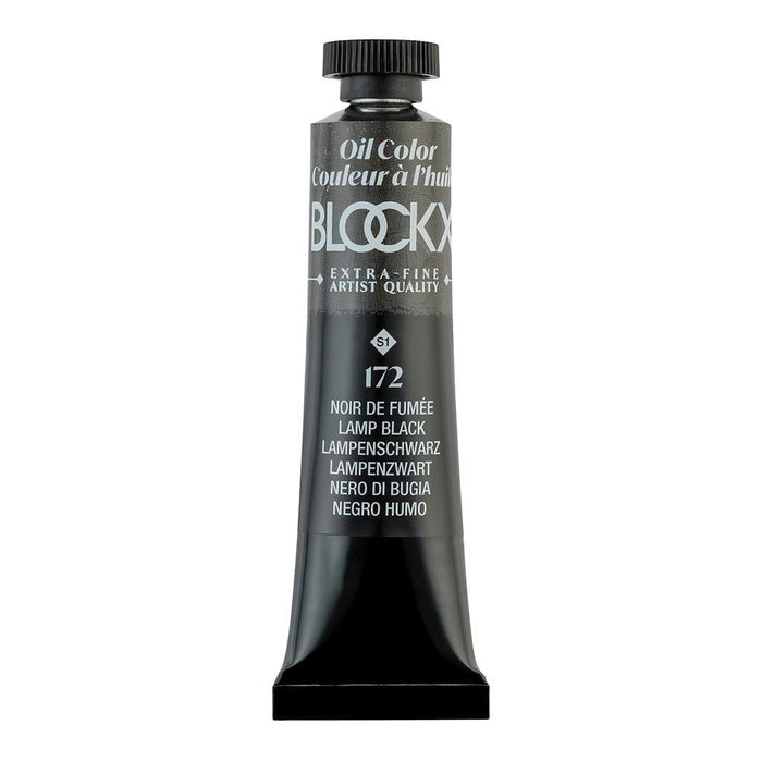 BLOCKX Oil Tube 20ml S1 172 Lamp Black FPC212172BXC