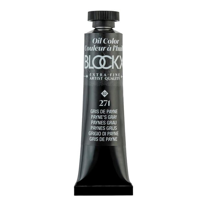 BLOCKX Oil Tube 20ml S2 271 Paynes Grey FPC212271BXC