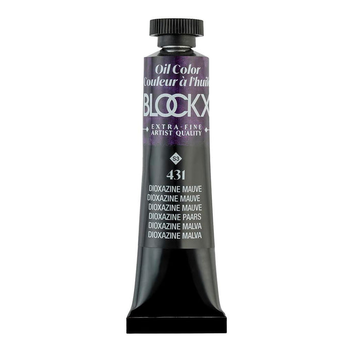 BLOCKX Oil Tube 20ml S3 431 Dioxazine Mauve FPC212431BXC