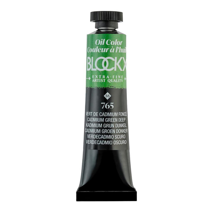 BLOCKX Oil Tube 20ml S5 765 Cadmium Green Deep FPC212765BXC