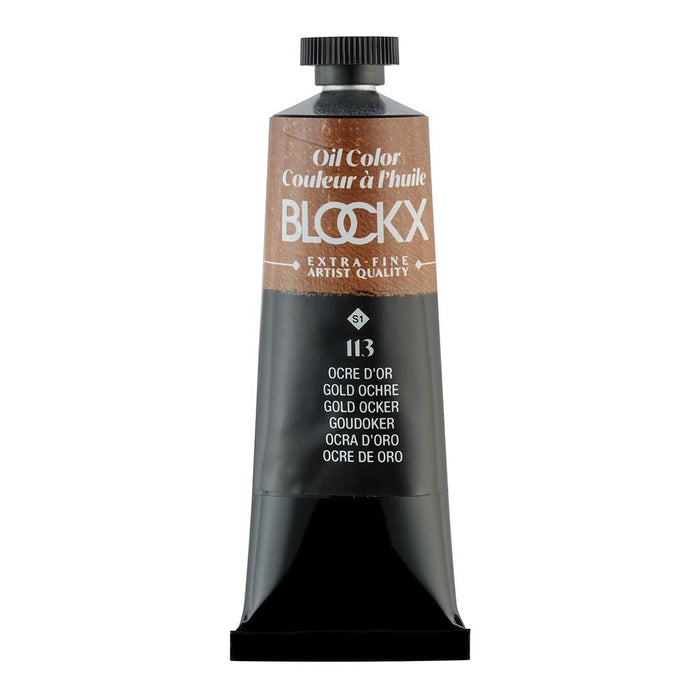 BLOCKX Oil Tube 35ml S1 113 Golden Ochre FPC213113BXC