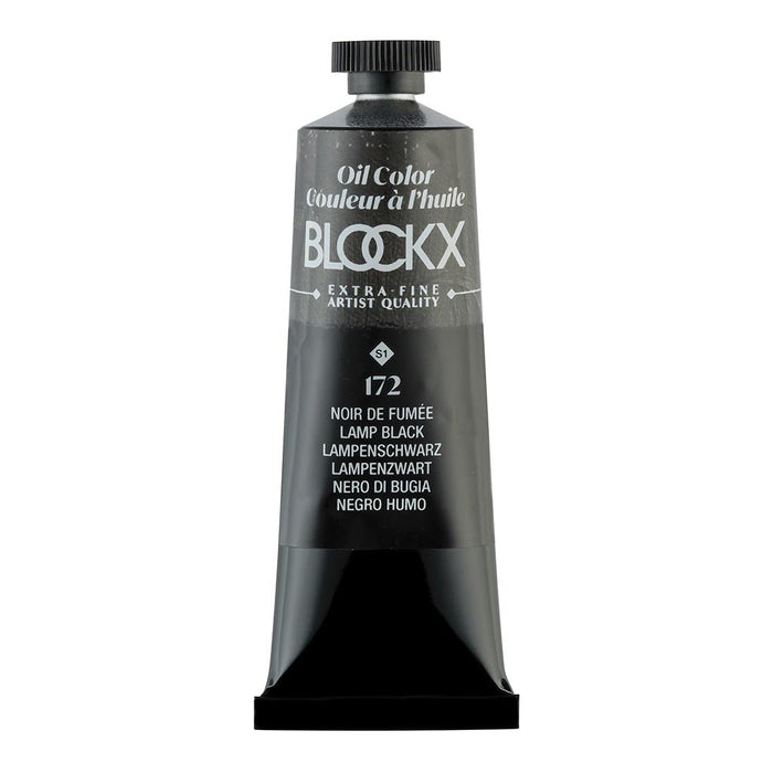 BLOCKX Oil Tube 35ml S1 172 Lamp Black FPC213172BXC