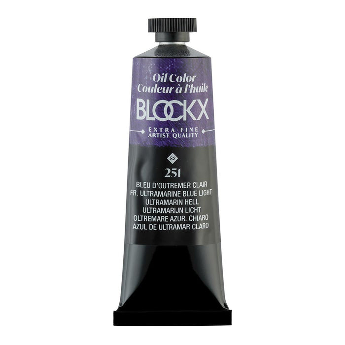 BLOCKX Oil Tube 35ml S2 251 Ultramarine Blue Light FPC213251BXC