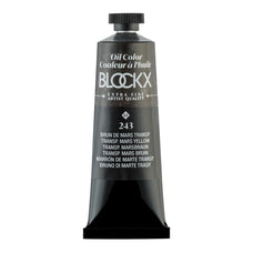 BLOCKX Oil Tube 35ml S3 243 Transparent Mars Brown FPC213243BXC