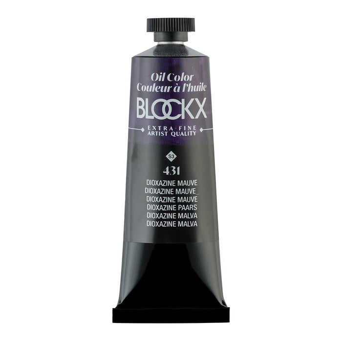 BLOCKX Oil Tube 35ml S3 431 Dioxazine Mauve FPC213431BXC