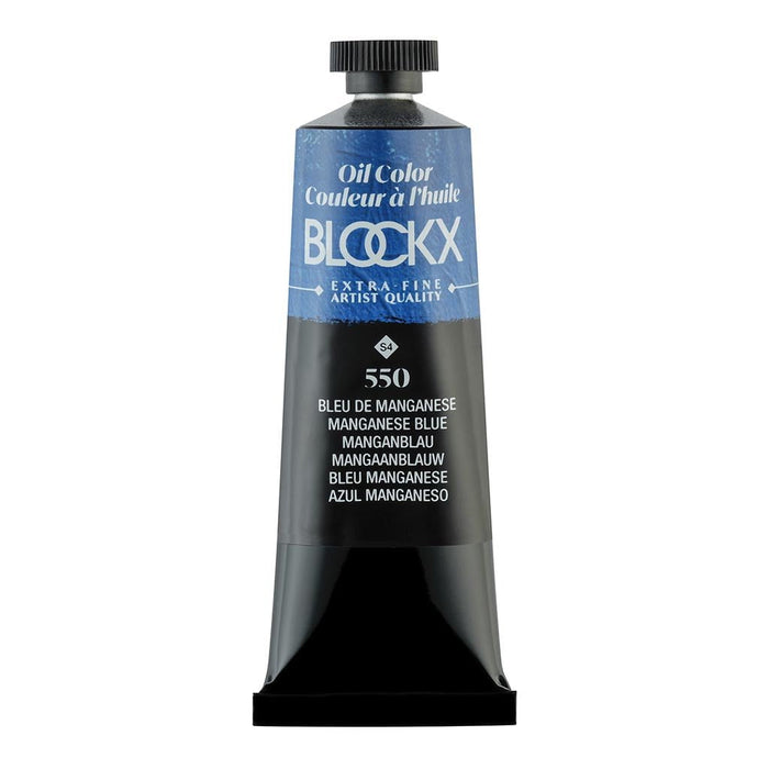 BLOCKX Oil Tube 35ml S4 550 Manganese Blue FPC213550BXC