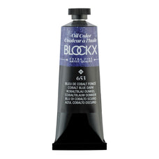 BLOCKX Oil Tube 35ml S6 653 Cobalt Blue Dark FPC213653BXC