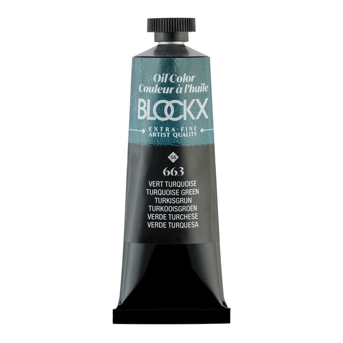 BLOCKX Oil Tube 35ml S6 663 Turquoise Green FPC213663BXC