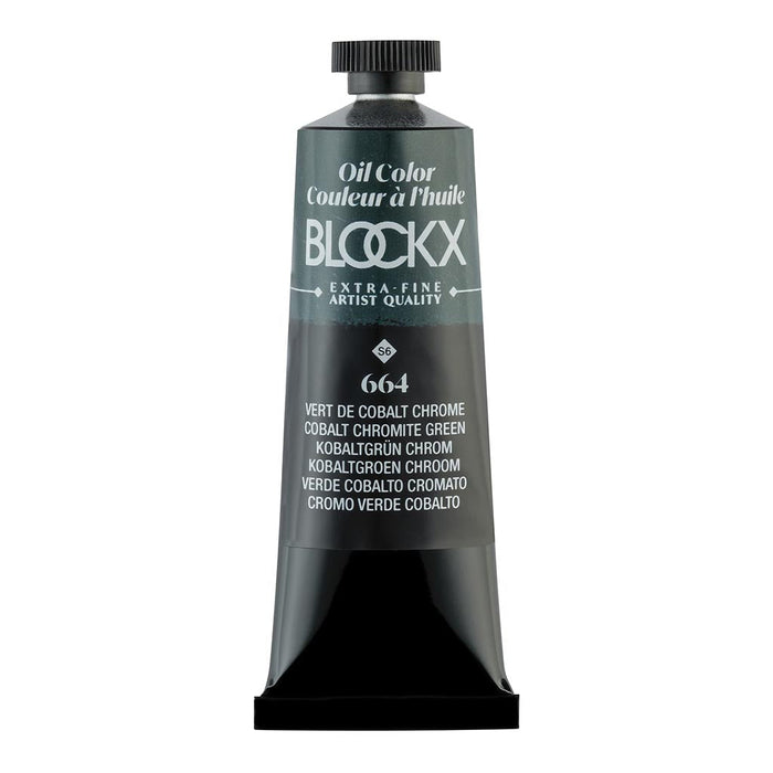 BLOCKX Oil Tube 35ml S6 664 Cobalt Chromite Green FPC213664BXC