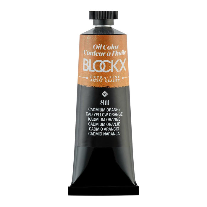 BLOCKX Oil Tube 35ml S6 811 Cadmium Orange FPC213811BXC