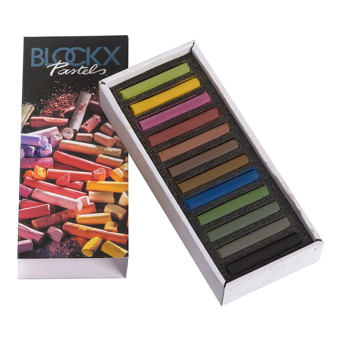 BLOCKX Soft Pastel 12 Set Dark Assorted FPC12912DBXC