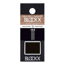 BLOCKX Watercolour Half Pan S1 144 Sepia FPC41144BXC