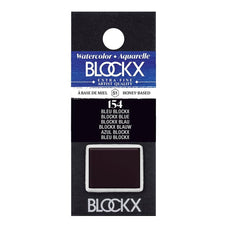 BLOCKX Watercolour Half Pan S1 154 Blockx Blue FPC41154BXC