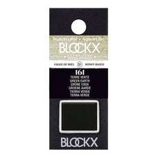 BLOCKX Watercolour Half Pan S1 161 Green Earth FPC41161BXC