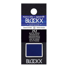 BLOCKX Watercolour Half Pan S2 252 Prussian Blue FPC41252BXC