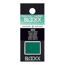BLOCKX Watercolour Half Pan S4 461 Cobalt Green FPC41461BXC