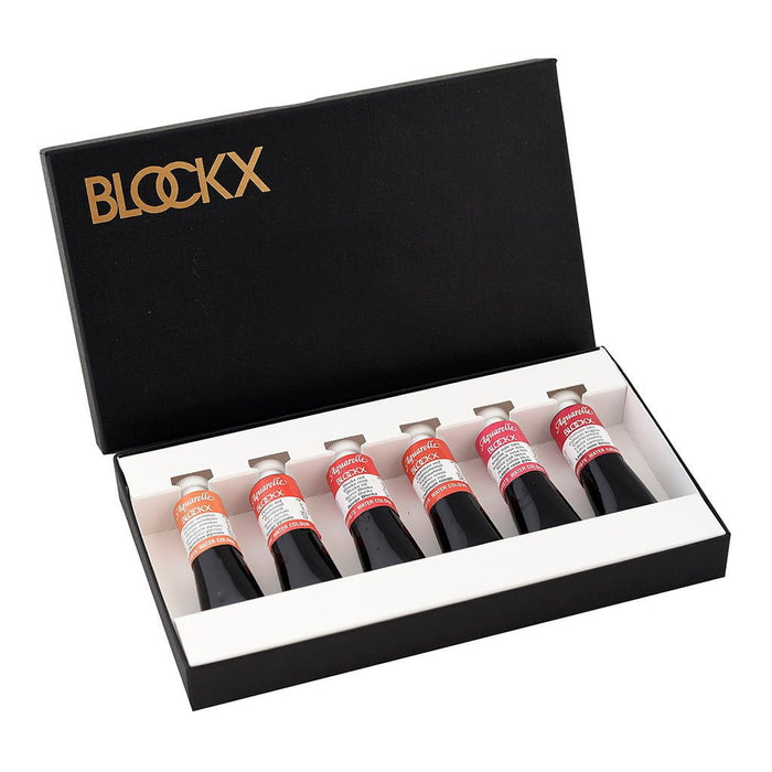 BLOCKX Watercolour Tube 15ml 6 Set Reds FPC44903BXC