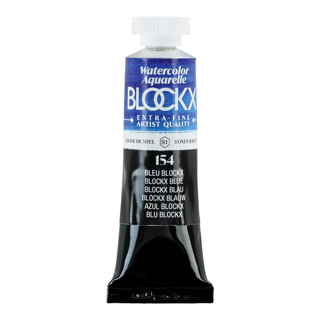 BLOCKX Watercolour Tube 15ml S1 154 Blockx Blue | Art Paints — Discount ...
