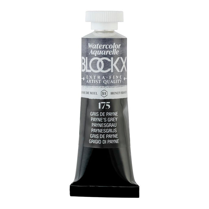 BLOCKX Watercolour Tube 15ml S1 175 Paynes Grey FPC44175BXC