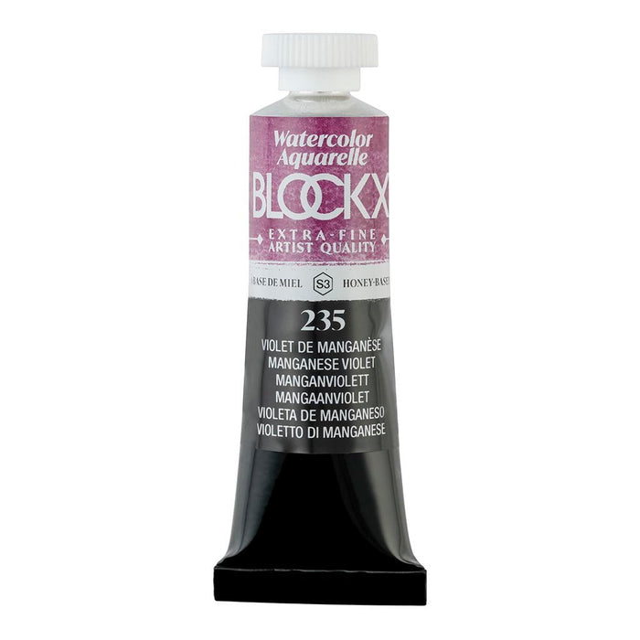 BLOCKX Watercolour Tube 15ml S3 235 Manganese Violet FPC44235BXC