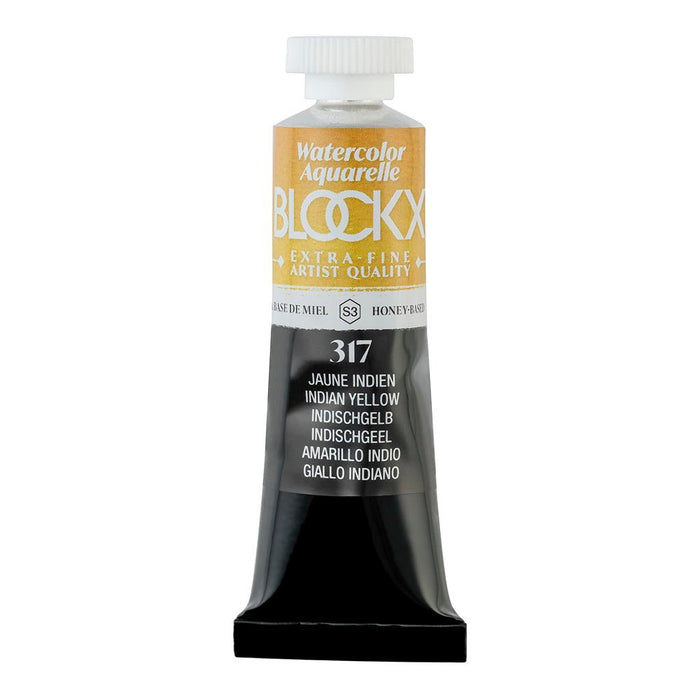 BLOCKX Watercolour Tube 15ml S3 317 Indian Yellow FPC44317BXC