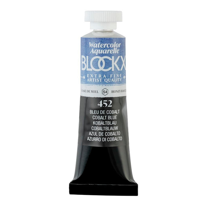 BLOCKX Watercolour Tube 15ml S4 452 Cobalt Blue FPC44452BXC